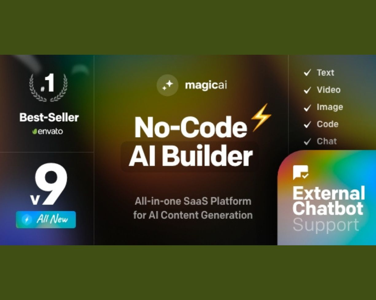 MagicAI - OpenAI Content, Text, Image, Video, Chat, Voice all versions available