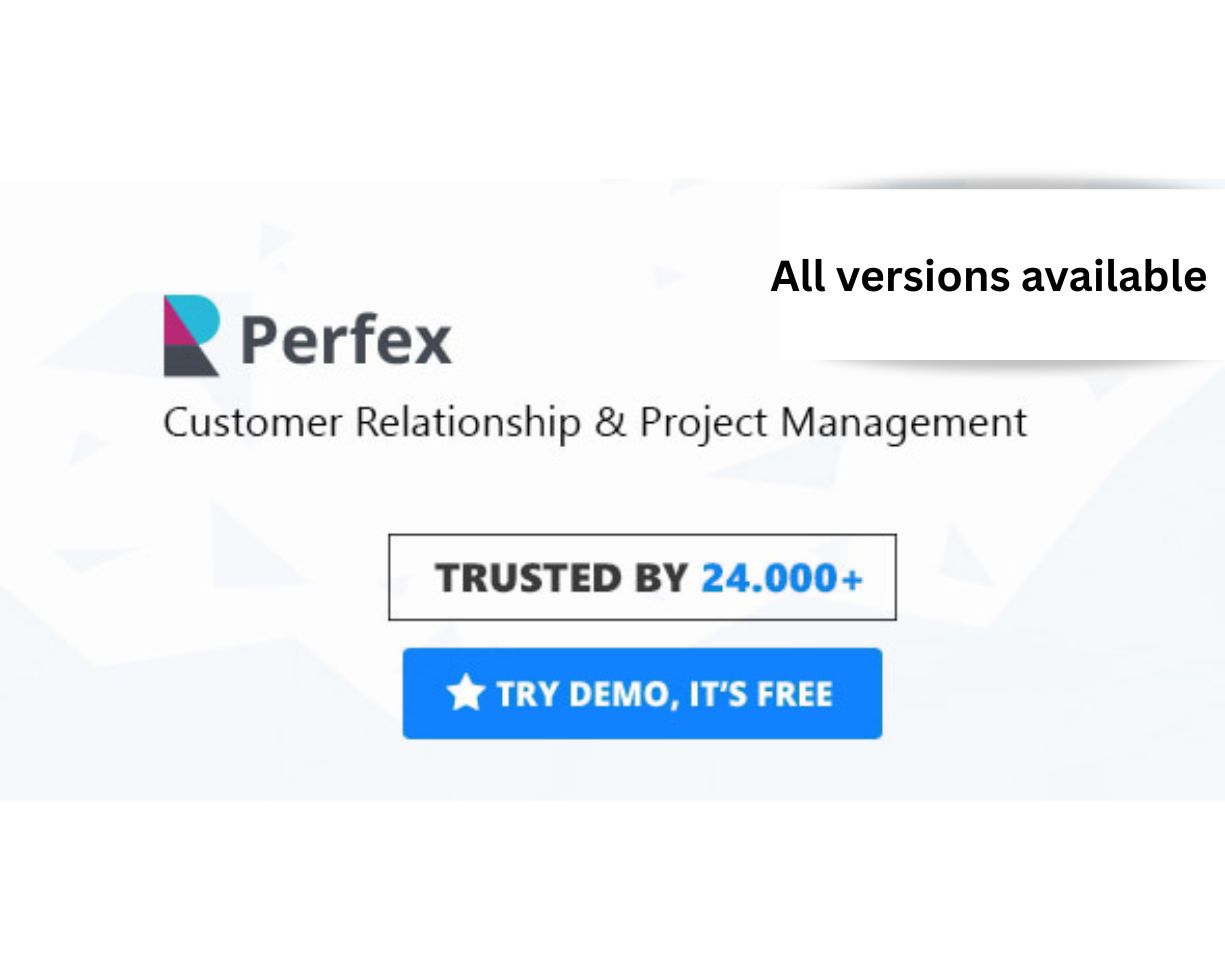 Perfex - Powerful Open Source CRM all versions available